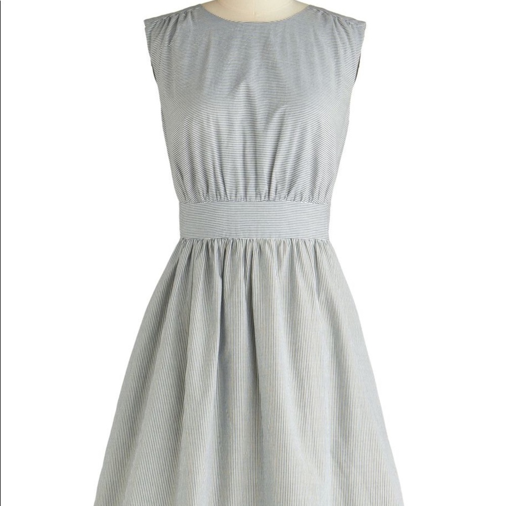 ModCloth Emily & Fin A-Line Too Much Fun Dress